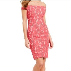 NWT Vince Camuto Lace Off-the-Shoulder Dress 12